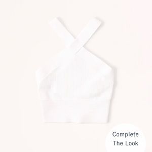 Ottoman Ribbed Twist Tank XL